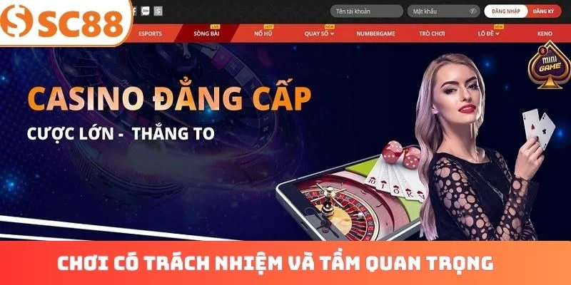 Chơi có trách nhiệm và tầm quan trọng trong cá cược 